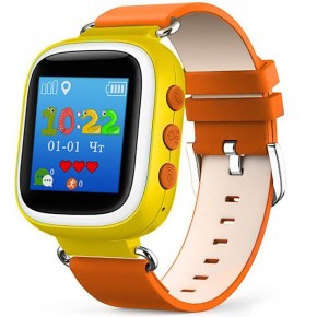 Smart Baby Watch Q60 1.44" Yellow