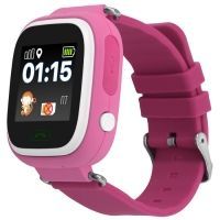 Smart Baby Watch Q80 Pink